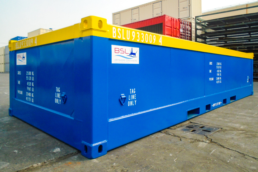 23' Half Height Container - BSL Offshore Containers