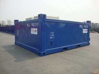 10'x8'x4' Half Height Container